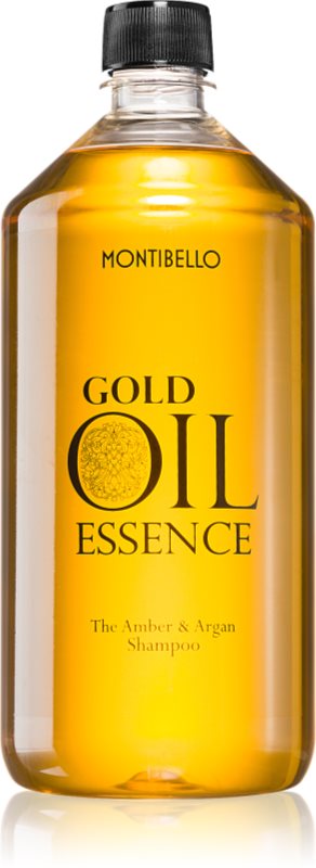 Montibello Gold Oil Amber & Argan Shampoo sampon si balsam 2 in 1 1000 ml