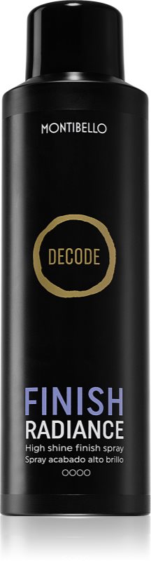 Montibello Decode Finish Radiance Spray Spray uscare rapidă a părului pentru stralucire 200 ml