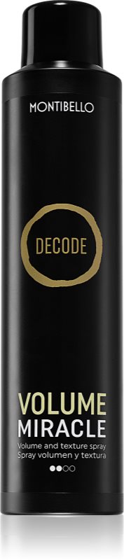 Montibello Decode Volume Miracle Spray spray volumizant pentru uscarea prin suflare și coafatul final al părului 250 ml
