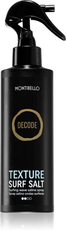 Montibello Decode Texture Surf Salt spray cu sare pentru texturarea părului 200 ml