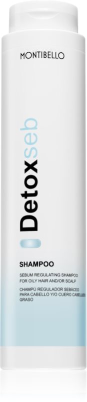 Montibello DetoxSeb Sebum Regulating Shampoo sampon pentru normalizare pentru scalp iritat cu tendinta de ingrasare 300 ml