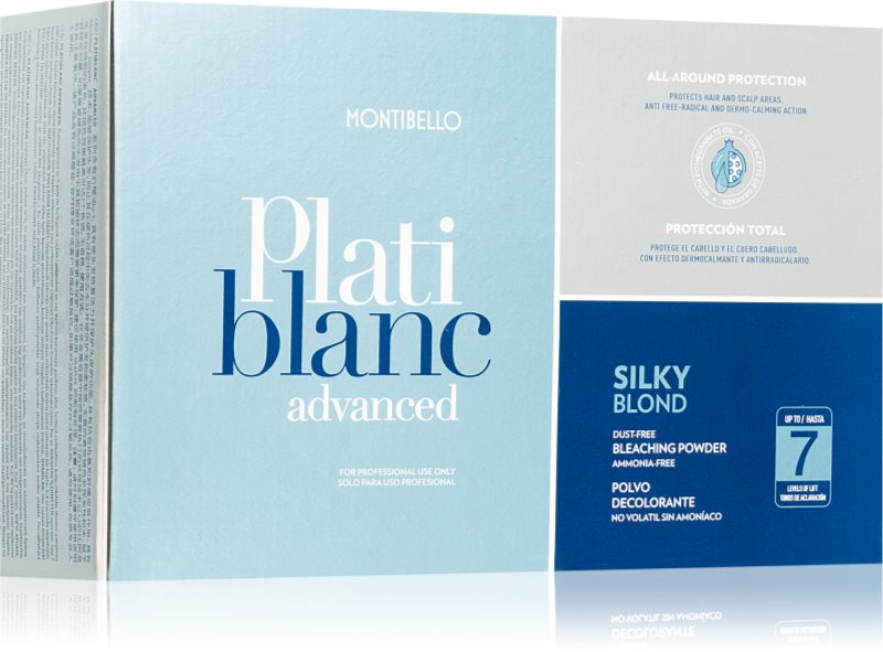 Montibello Plati blanc pudra decoloranta cu lavanda Silky Blond 2x500 g