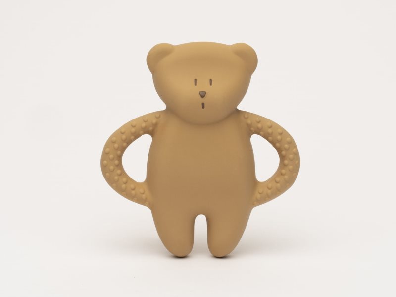 Moonie Natural Teether Cappucino jucărie pentru dentiție 1 buc