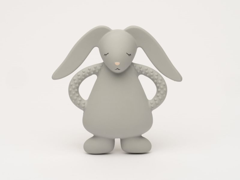 Moonie Natural Teether Silver jucărie pentru dentiție 1 buc