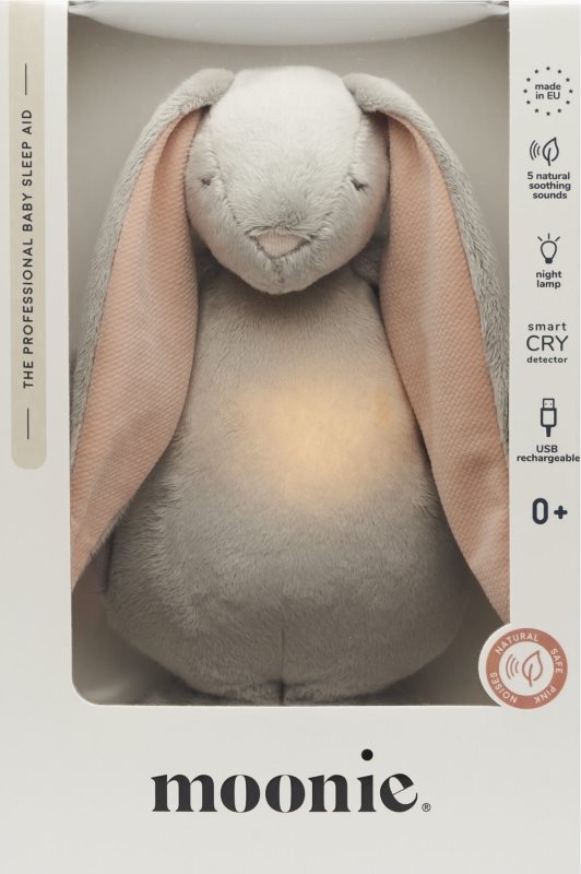 Moonie The Humming Friend 2.0 Organic Cloud jucărie de adormit cu melodie 1 buc