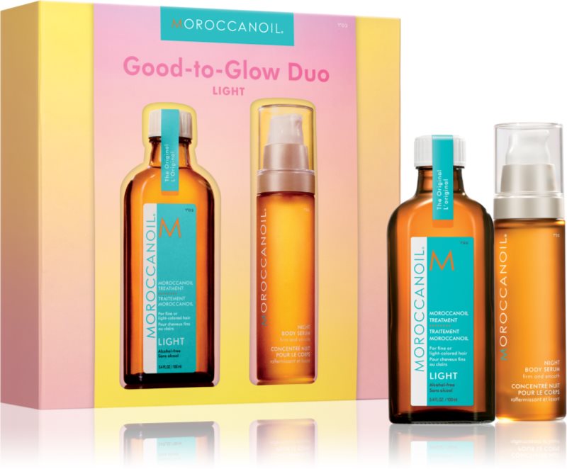 Moroccanoil Good-to-Glow Duo Light set de par si de corp 1 buc