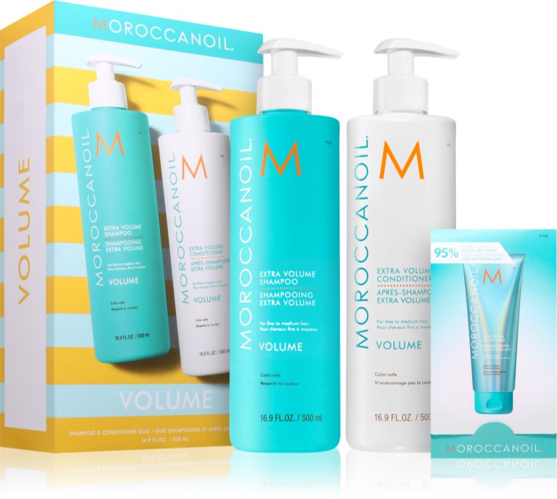 Moroccanoil Volume Shampoo & Conditioner Duo set pentru păr cu volum