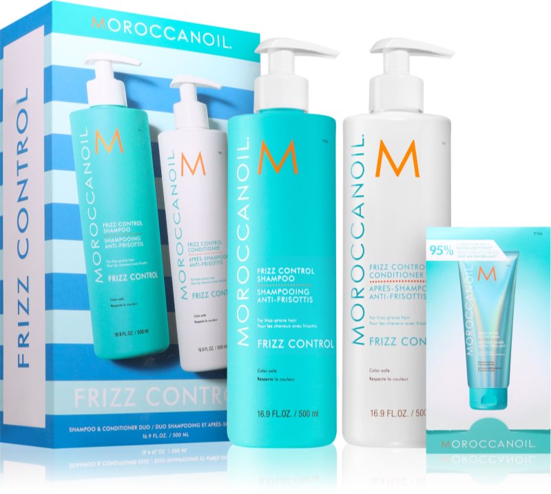 Moroccanoil Frizz Control Shampoo & Conditioner Duo set anti-electrizare