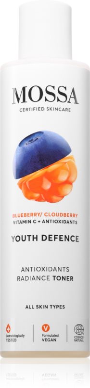 Mossa Youth Defence solutie tonica cu efect de iluminare 200 ml