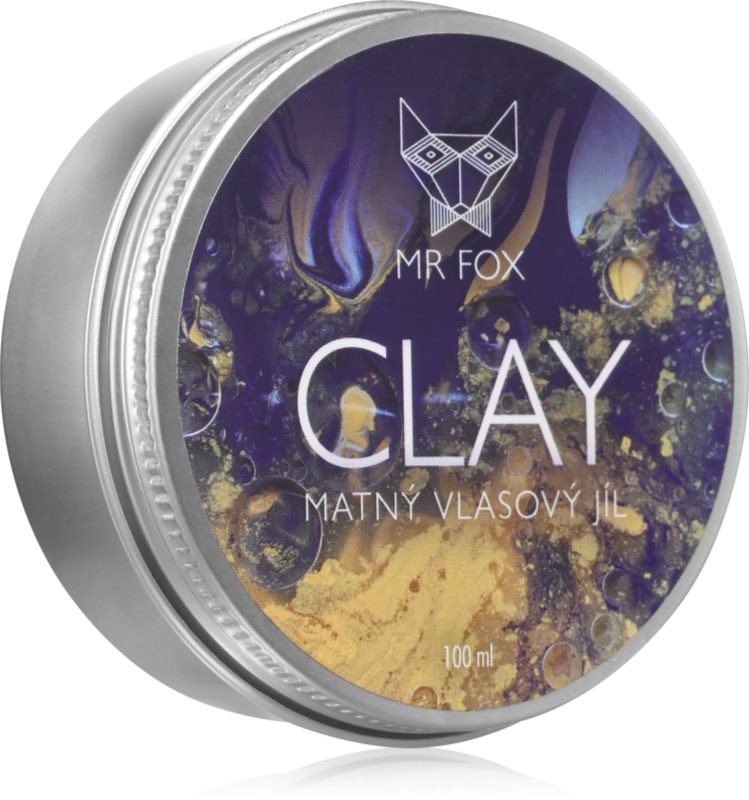 MR FOX Clay gel pentru aranjarea parului 100 ml