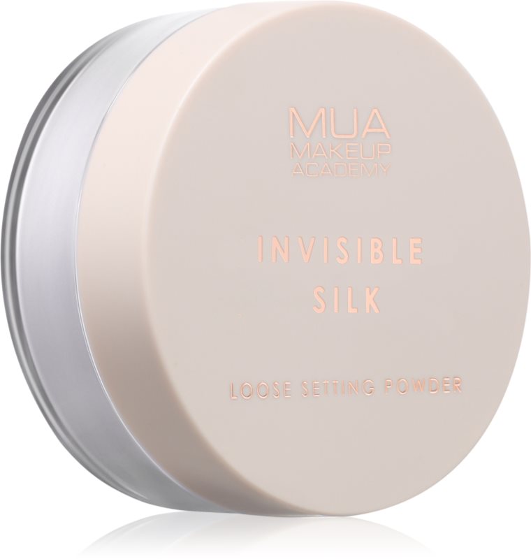 MUA Makeup Academy Invisible Silk pudra pulbere transparentă 16 g