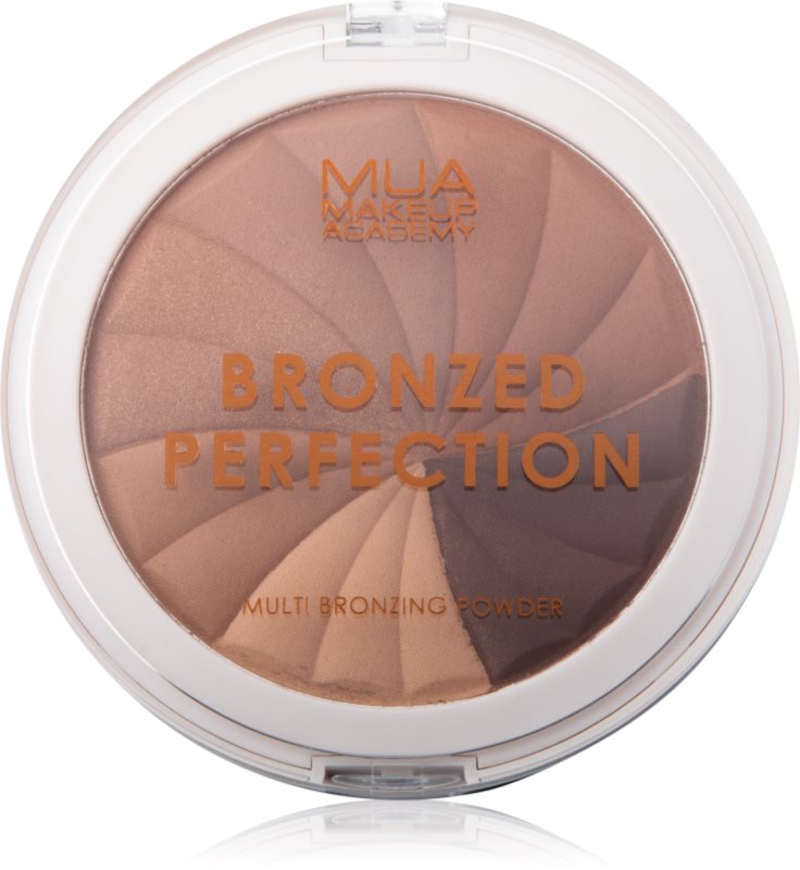 MUA Makeup Academy Bronzed Perfection pudra compacta pentru bronzat Golden Dunes 15 g