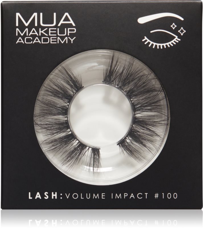 MUA Makeup Academy Lashes Volume Impact gene false