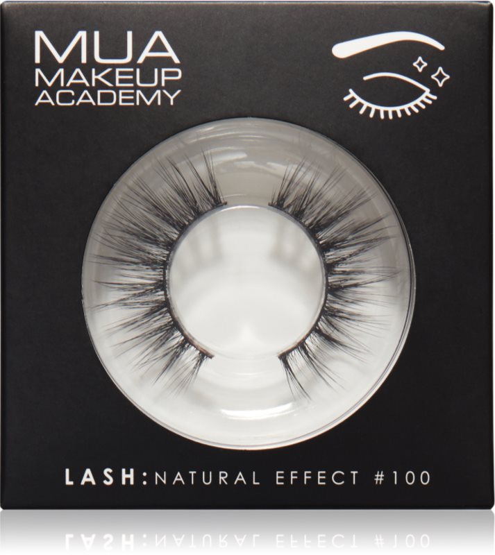 MUA Makeup Academy Lashes Natural Effect gene false