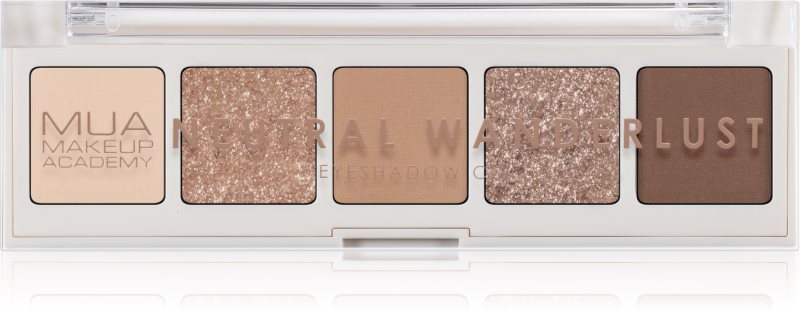 MUA Makeup Academy Eyeshadow Collection 5 Shade Palette paletă cu farduri de ochi
