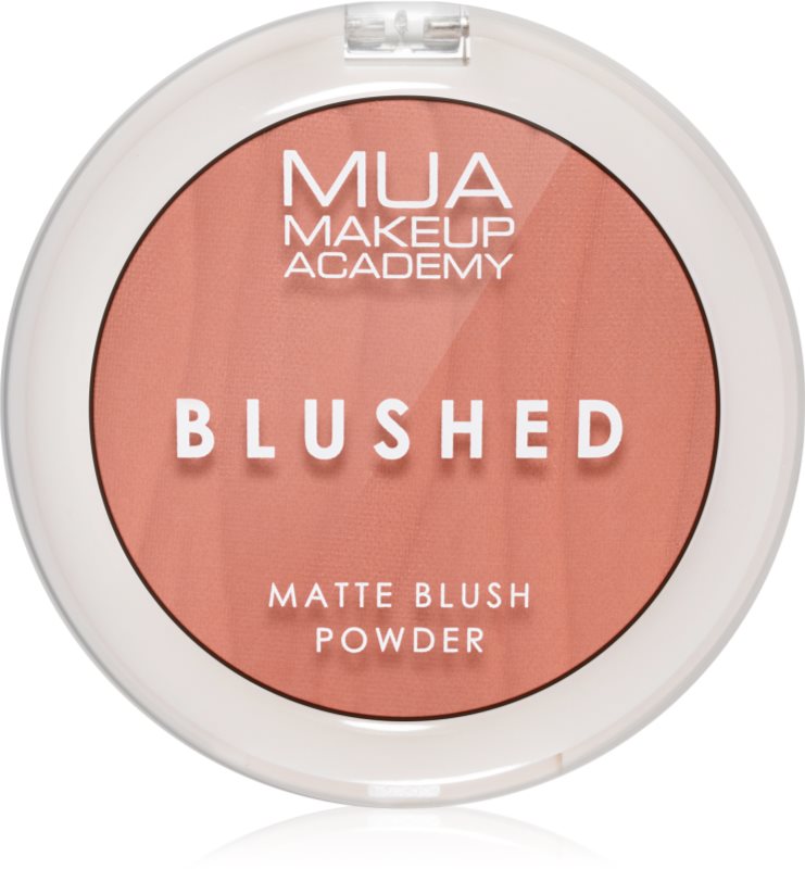 MUA Makeup Academy Blushed Powder Blusher fard de obraz sub forma de pudra