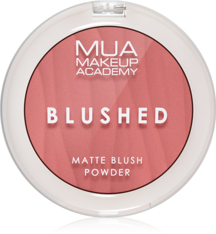 MUA Makeup Academy Blushed Powder Blusher fard de obraz sub forma de pudra