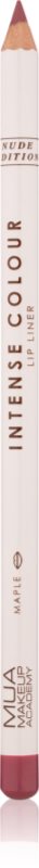 MUA Makeup Academy Intense Colour Nude Edition creion de buze cu trasare precisă