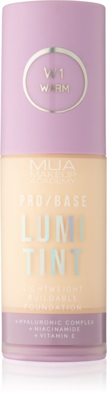 MUA Makeup Academy PRO/BASE Lumi Tint make-up cu textura usoara