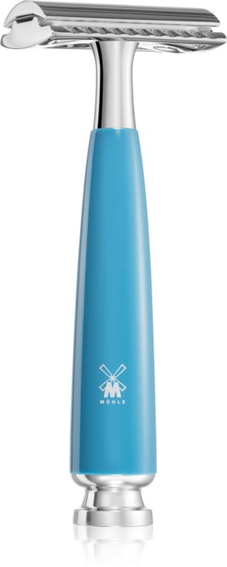 Mühle RYTMO R228 Blue Resin aparat de ras tradițional 1 buc