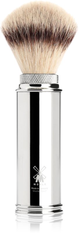 Mühle TRAVEL Silvertip Synthetic Pamatuf pentru barbierit