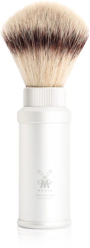 Mühle TRAVEL Silvertip Synthetic Pamatuf pentru barbierit