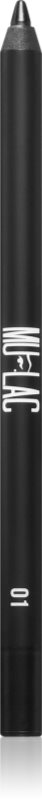 Mulac Cosmetics Eye Pencil creion dermatograf waterproof 01 Shiva 1.2 g