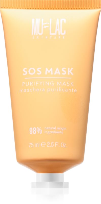 Mulac Cosmetics Sos Mask masca de fata pentru curatare 75 ml