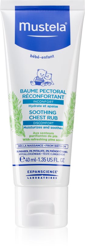 Mustela Bébé Balsam cu miros de pin, pentru un somn odihnitor 40 ml