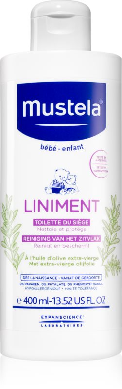 Mustela Bébé Liniment lapte pentru curatare pentru nou-nascuti si copii