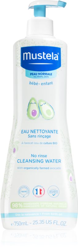 Mustela Bébé No Rinse Cleansing Water lotiune de curatare pentru nou-nascuti si copii