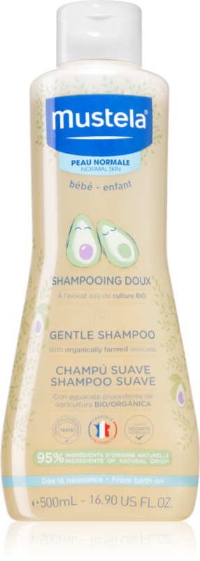 Mustela Bébé sampon delicat pentru nou-nascuti si copii