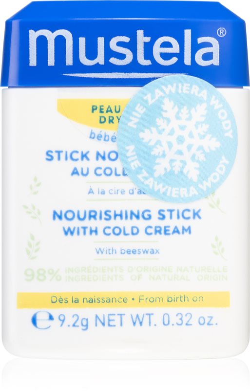 Mustela Bébé Hydra Stick stick hidratant protector pentru nou-nascuti si copii 9.2 g