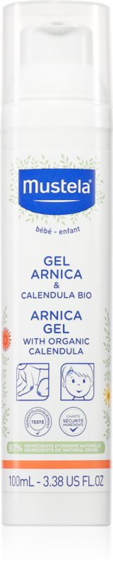 Mustela Bébé Arnica gel pentru contuzii și umflături pentru copii 9m+ 100 ml
