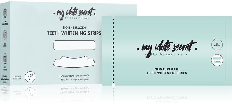 My White Secret Whitening Strips benzi pentru albirea dintilor 14 buc