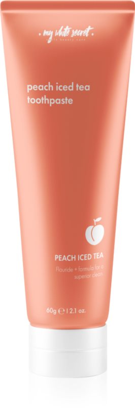 My White Secret Toothpaste Peach Iced Tea pastă de dinți 60 g