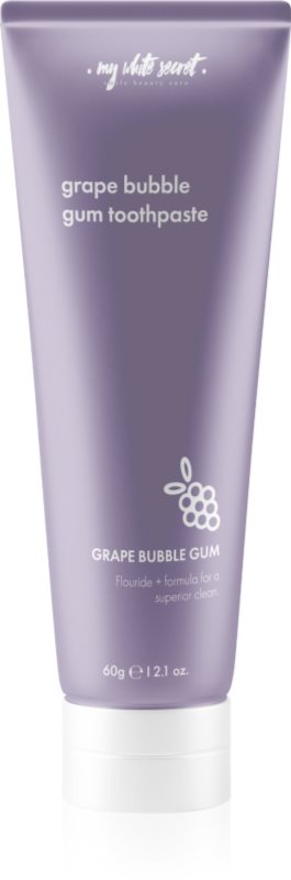 My White Secret Toothpaste Grape Bubblegum pastă de dinți 60 g