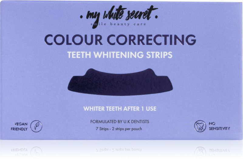 My White Secret Colour Correcting benzi pentru ablirea dintilor 7 buc