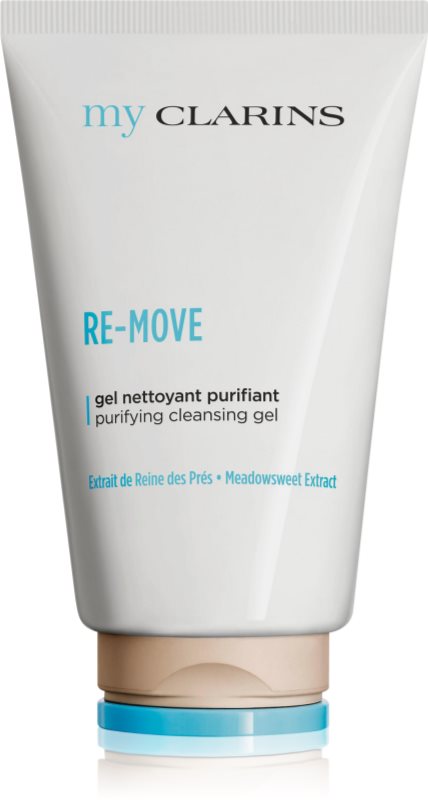 Clarins My Clarins Re-Move Purifying Cleansing Gel gel de curatare facial pentru pielea cu imperfectiuni 125 ml