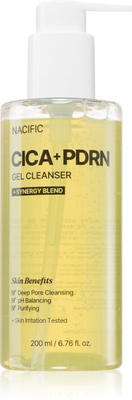 Nacific Cica PDRN Gel Cleanser gel intens pentru curatare cu efect calmant 200 ml