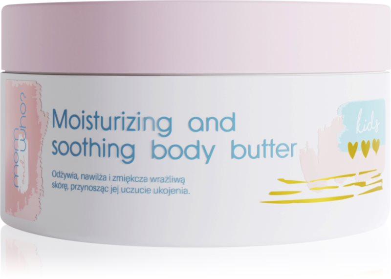 Nacomi Mom & Who Kids unt pentru corp pentru copii 100 ml