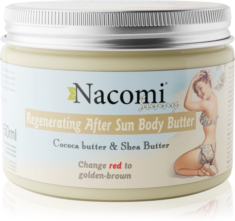 Nacomi Sunny unt de corp regenerator dupa expunerea la soare 150 ml