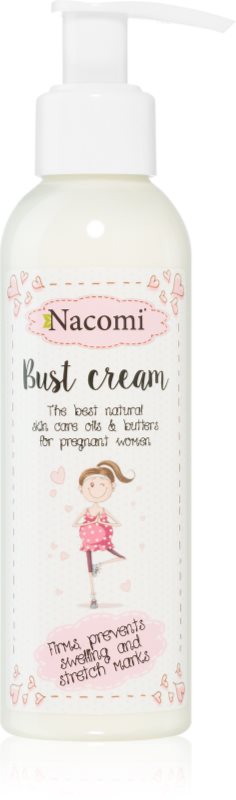 Nacomi PREGNANCY FRIENDLY SKIN CARE crema ce ofera fermitate bustului 130 ml