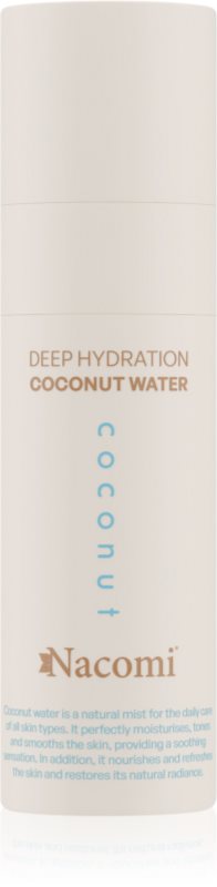 Nacomi Deep hydration apă din nucă de cocos 100 ml