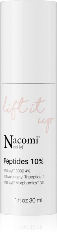 Nacomi Next Level Lift It Up ser cu efect de lifting cu peptide 30 ml