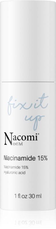 Nacomi Next Level Fix It Up ser facial pentru reglarea cantitatii de sebum. 30 ml