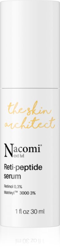 Nacomi Next Level Reti-peptide ser facial împotriva îmbătrânirii pielii 30 ml