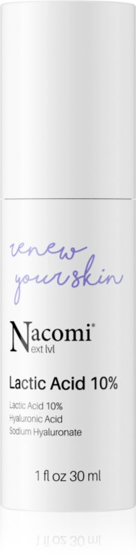Nacomi Next Level Renew Your Skin ser pentru uniformizare cu acid lactic 30 ml