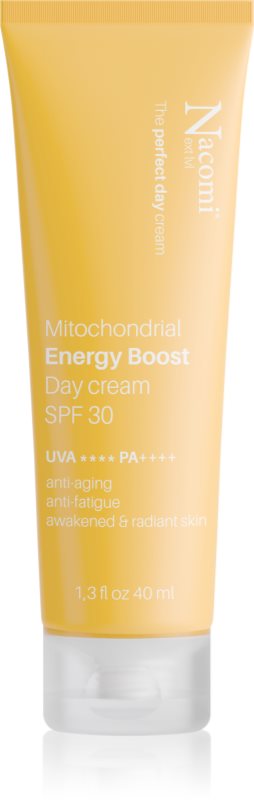 Nacomi Next Level Mitochondrial energy boost crema energizanta SPF 30 30 ml