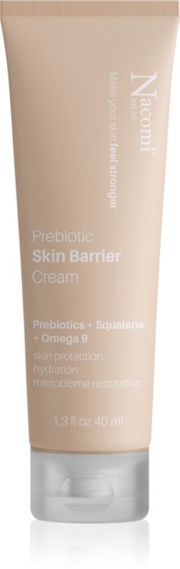 Nacomi Next Level Prebiotic crema intens hidratanta care întărește bariera pielii cu probiotice 40 ml